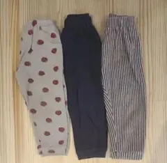 PAIR MANON キッズ パンツ 3点セット 110cm