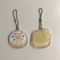 おジャ魔女どれみ 1番くじ F賞 マジカルスイーツアクリルチャーム2点セット
