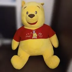 特大 75㎝】くまのプーさん ぬいぐるみ ディズニーストアで購入 レア