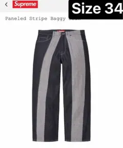 Supreme Paneled Stripe Baggy Jeanのサムネイル