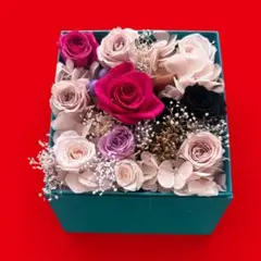 ❤️プリザーブドフラワー ボックスアレンジメント❤️新作！