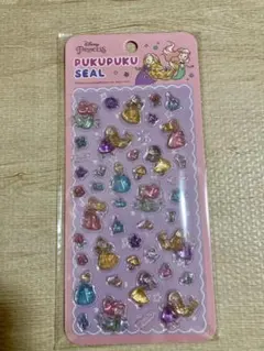 ディズニープリンセス プクプクシール