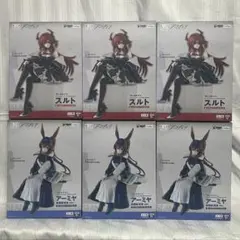 【6個セット】アークナイツ★ぬースト★スルト×3、アーミヤ×3