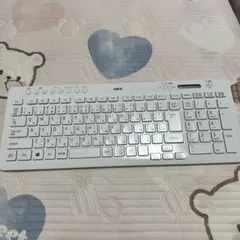 美品　 NEC KG-1129ワイヤレスキーボード 本体のサムネイル