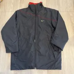 Nike ベンチコート ブラック/レッド　140