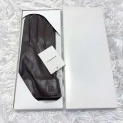 GIVENCHY ジバンシー　ラムレザーグローブ 手袋 ブラウン 20cmのサムネイル