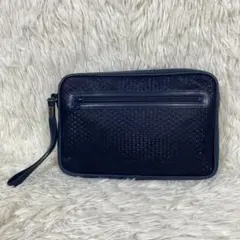 三越オリジナル印伝 クラッチバッグ - メルカリ