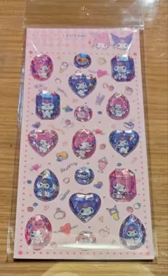 ストーンシール正規品　マイメロ　クロミ　サンリオ