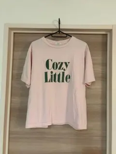 LOWRYS FARM ロゴプリントTシャツ