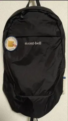 新品⭐︎mont-bell ブラック ポケッタブルデイパック15のサムネイル