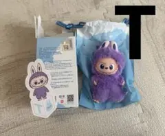 ラブブ LABUBU PIN FOR LOVE イニシャルアルファベット T