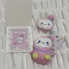 ジェオチャム　ぽぽ　ブローチ　キーホルダー　カードケース