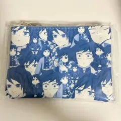 鬼滅の刃 柱カフェ 冨岡義勇 ゆる顔ポーチ