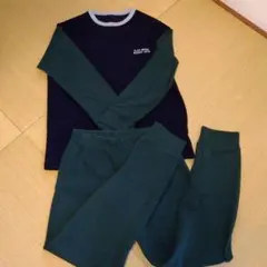 AIRism 長袖パジャマ 150サイズ ネイビー
