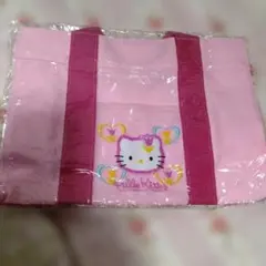 ハローキティ バッグ ピンク 50周年記念　当時物　レア　マツヤデンキ