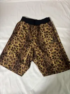 adidas レオパード　ハーフパンツ　アディダス　豹柄　XS オリジナルス