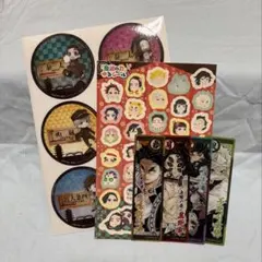 鬼滅の刃キャラクターシール・しおりセット