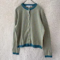 UNIQLO × INES コラボ ジャカード クルーネックカーディガン S 春