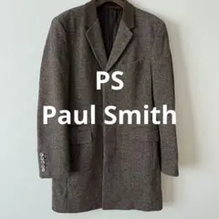 PS Paul Smith ツイード チェスターコート チェンジポケット 日本製