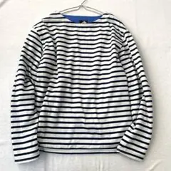 【フィールドコア】カットソー プルオーバー 裏ブロックフリース ボーダー M