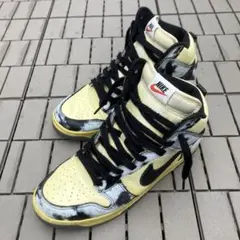 Nike Dunk High "Black Acid Wash" 26.5cm