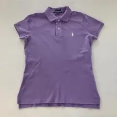 Ralph Lauren スキニーポロシャツ パープル Mサイズ