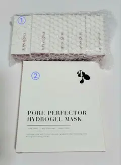 ①RED PEEL ②PORE PERFECTOR HYDROGEL MASKのサムネイル