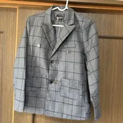 グレー チェック柄 スーツセット