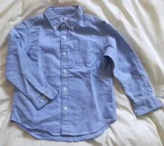ユニクロ　ボタンダウン 長袖シャツ 110サイズ