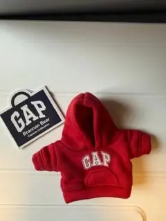 GAP Brannan Bear 赤 フード付きパーカー ガチャ ミャクミャクのサムネイル