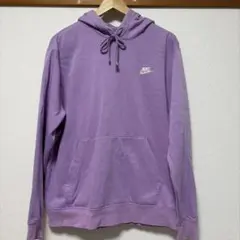 NIKE プルオーバーパーカー パープルMサイズ