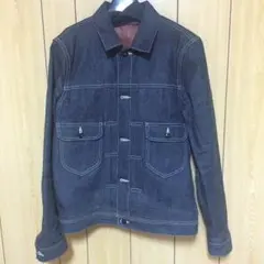 EXILE HIRO プロデュース！Coal Black デニムジャケット(M)