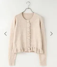 【新品】LOWRYSFARM ローリーズファーム チビフリルカーディガンLS