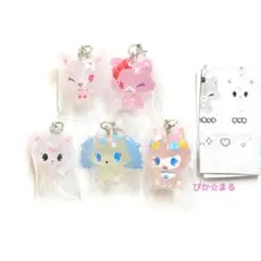 ジュエルペット　めじるしアクセサリー　5種類　コンプリートセット　ガチャ