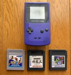 Nintendo GAME BOY COLOR 本体とソフト3本セット