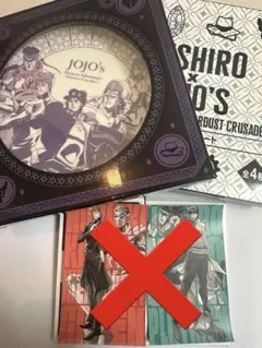 スシロー　ジョジョの奇妙な冒険 コラボプレート 集合絵