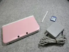 任天堂 ニンテンドー3DSLL ピンクxホワイト