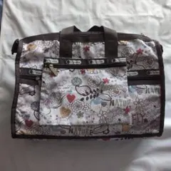 新品タグつきLeSportsac ショルダーバッグ ポーチ付き ゾウ柄 - メルカリ