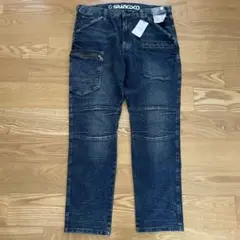 グランシスコ　デニムカーゴパンツ 4L