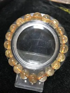 透明度抜群!! 高品質ルチルクォーツブレスレット