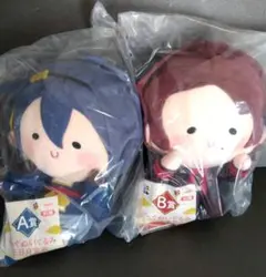 【新品】刀剣乱舞 ぬいぐるみ A賞 三日月宗近 B賞 加州清光　２個セット
