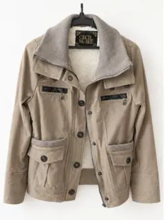 CECIL McBEE ジャケット ブルゾン ベージュ