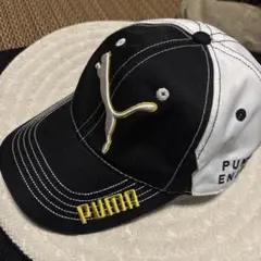 PUMA ゴルフキャップ ブラック×ホワイト【匿名発送】