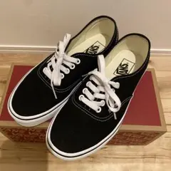 VANS AUTHENTIC オーセンティック　ブラック スニーカー