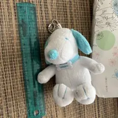 犬のマスコット キーホルダー付き 約10cm スヌーピー