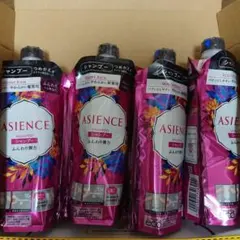 ASIENCE シャンプー ふんわり弾力 詰め替え　340ml　４本セットのサムネイル