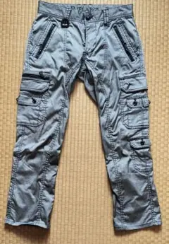 Rielabo カーゴパンツ シルバー