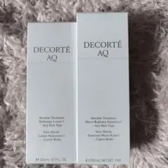 DECORTÉ AQ 化粧水 乳液 セット - メルカリ
