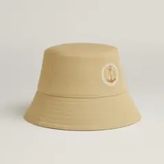 K 様専用】HERMES エルメス バケットハット Hロゴ アイボリー 57
