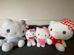 ハローキティ ぬいぐるみ 4体セット